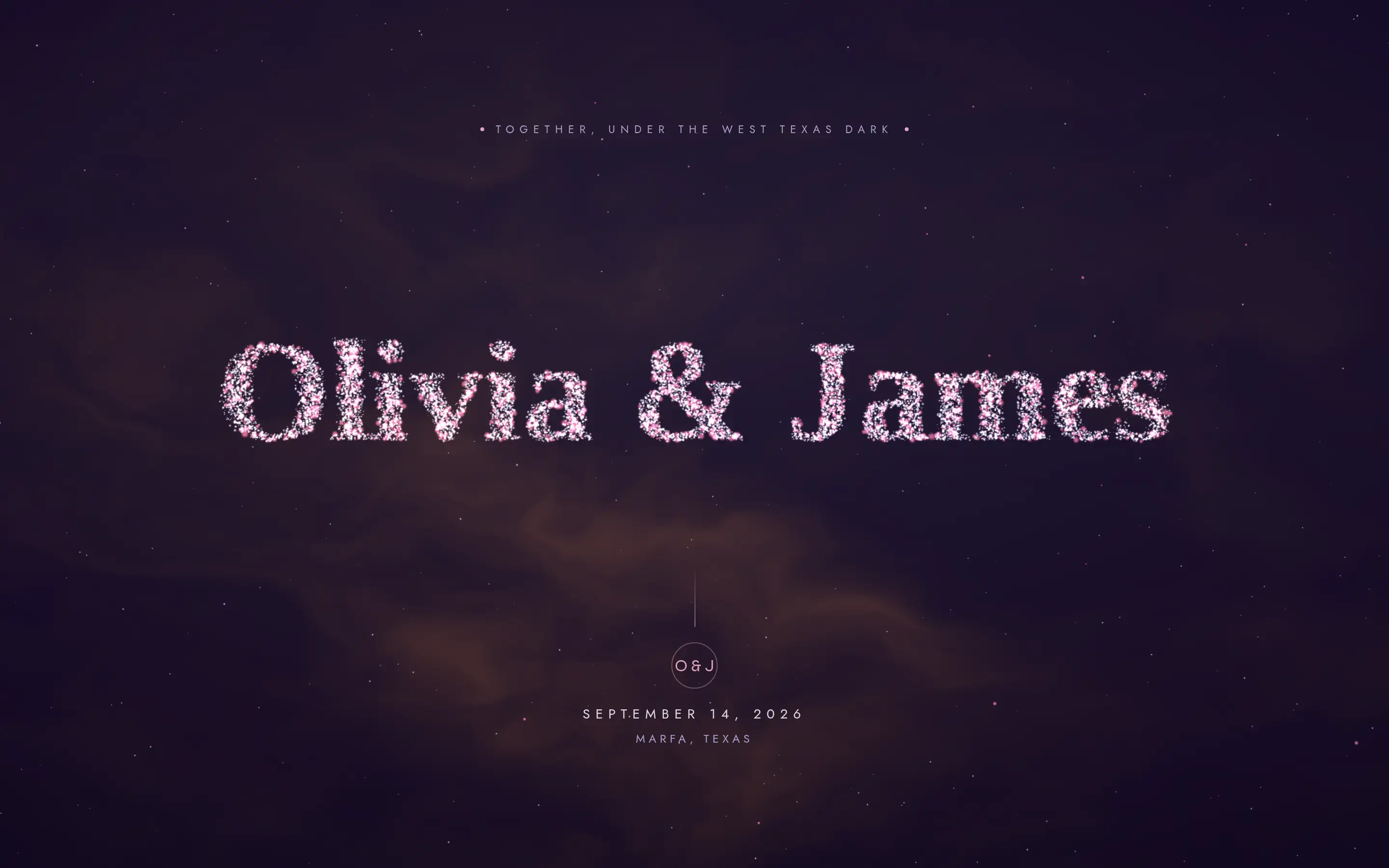 Nebula wedding Design