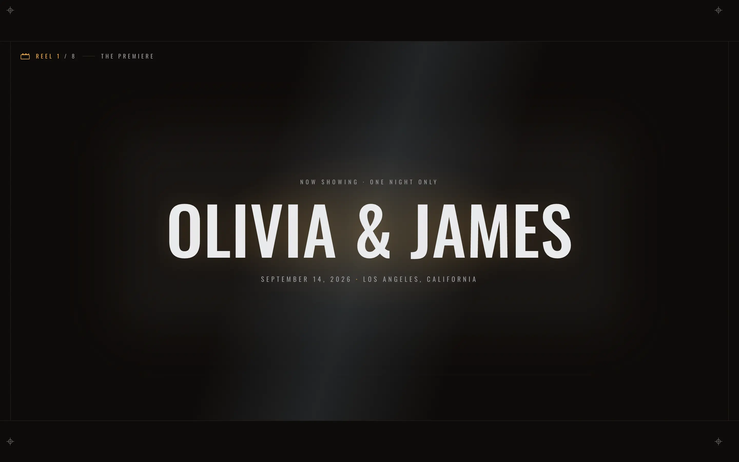 The Reel wedding Design