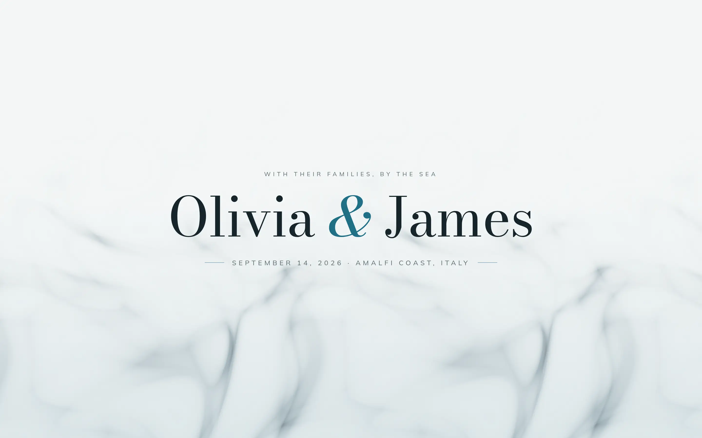 Coastal Mediterranean wedding Design